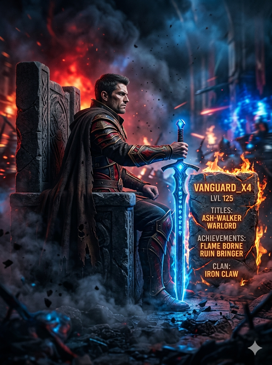 Best Free Fire Profile Ai Photo Editing Prompt - AI Generated Image