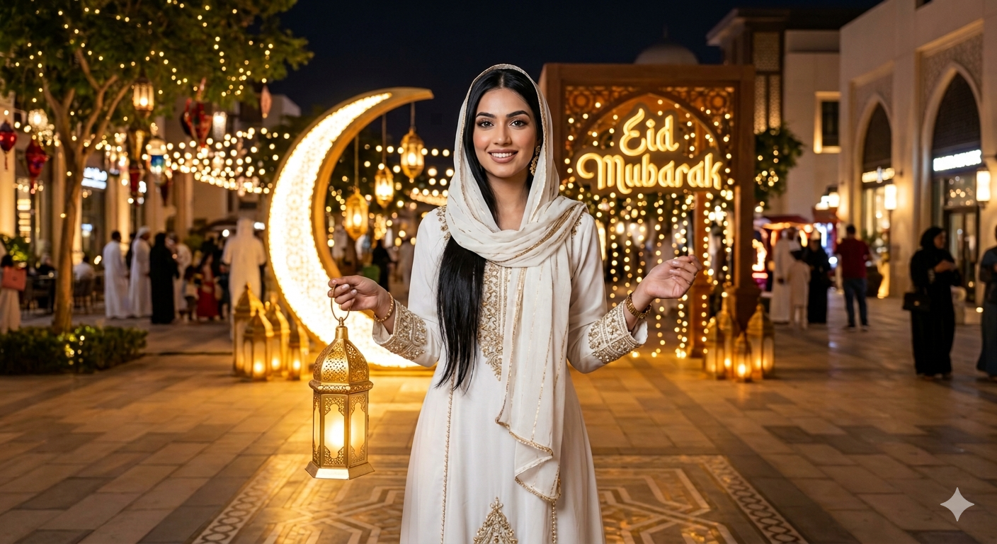Viral Eid Mubarak Ai Photo Editing Prompt  - AI Generated Image