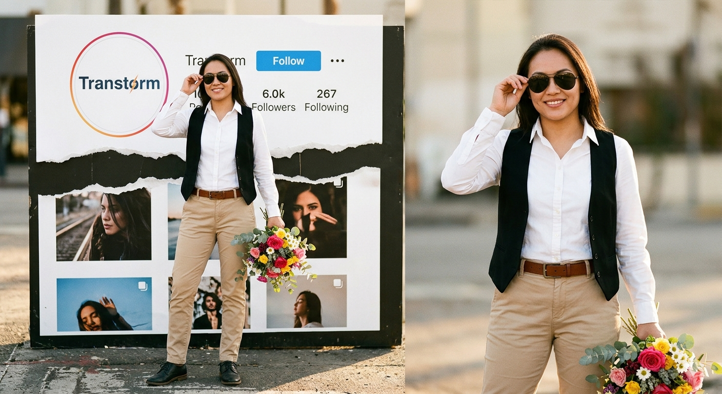 Instagram Trending Ai Profile Photo Editing Prompt For Girls - AI Generated Image