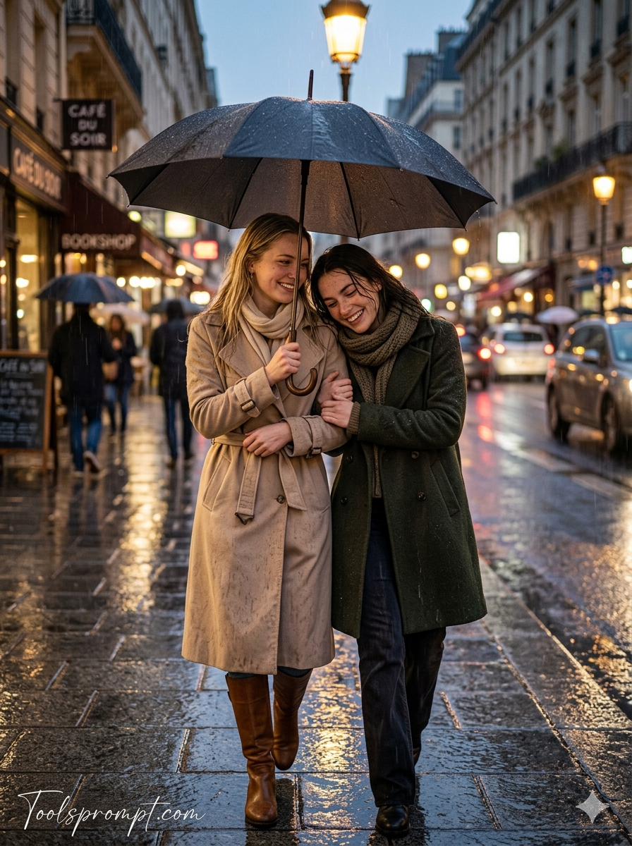 Gemini Best Friends Ai Photo Editing Prompt For Free  - AI Generated Image