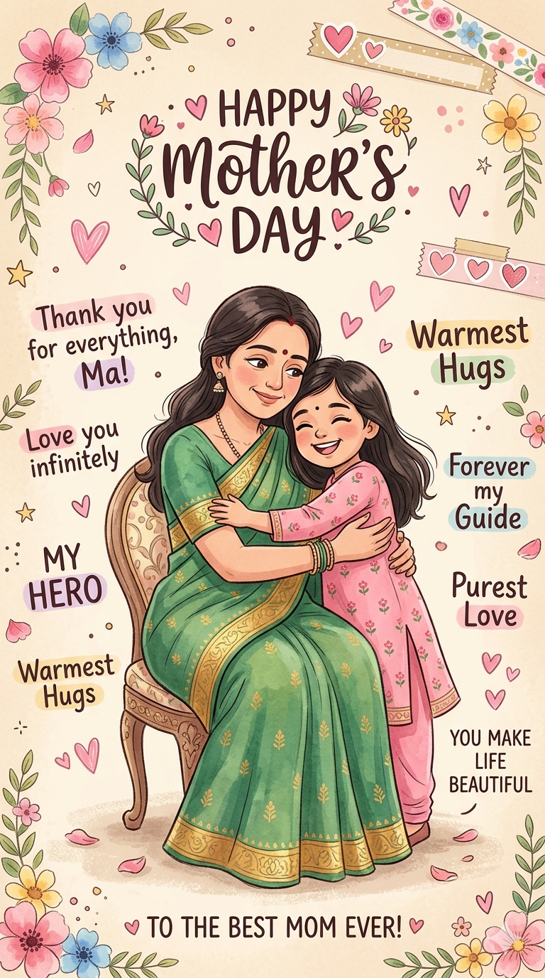 Viral Mother Day Poster Ai Photo Editing Prompt  - AI Generated Image
