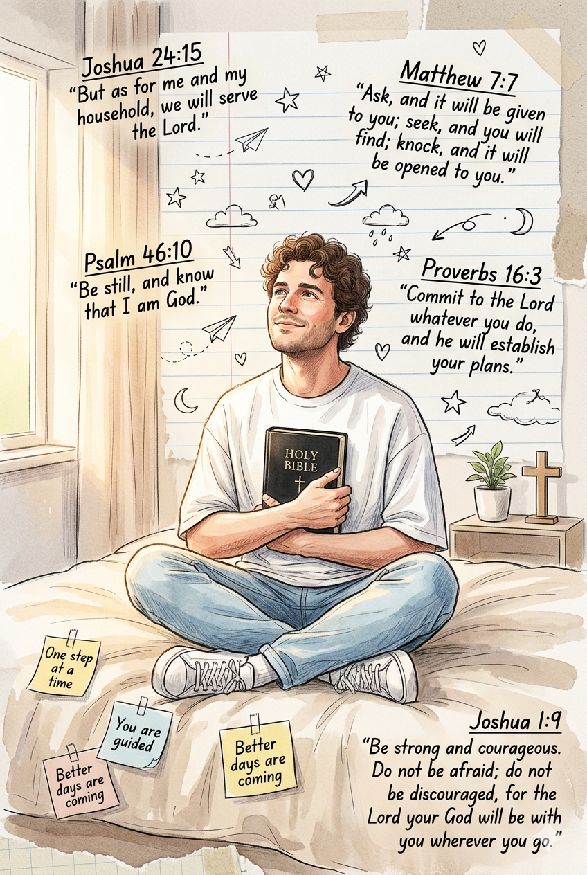 Christian aesthetic portrait  - AI Generated Image