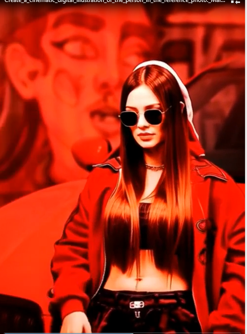 AA23 Ai Video Editing Prompt For Instagram Reels  - AI Generated Image