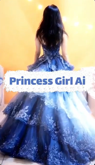 Promptseen Instagram Lehenga Ai Video Editing Prompt: Transform Ordinary Photo To Princess Reel - AI Generated Image