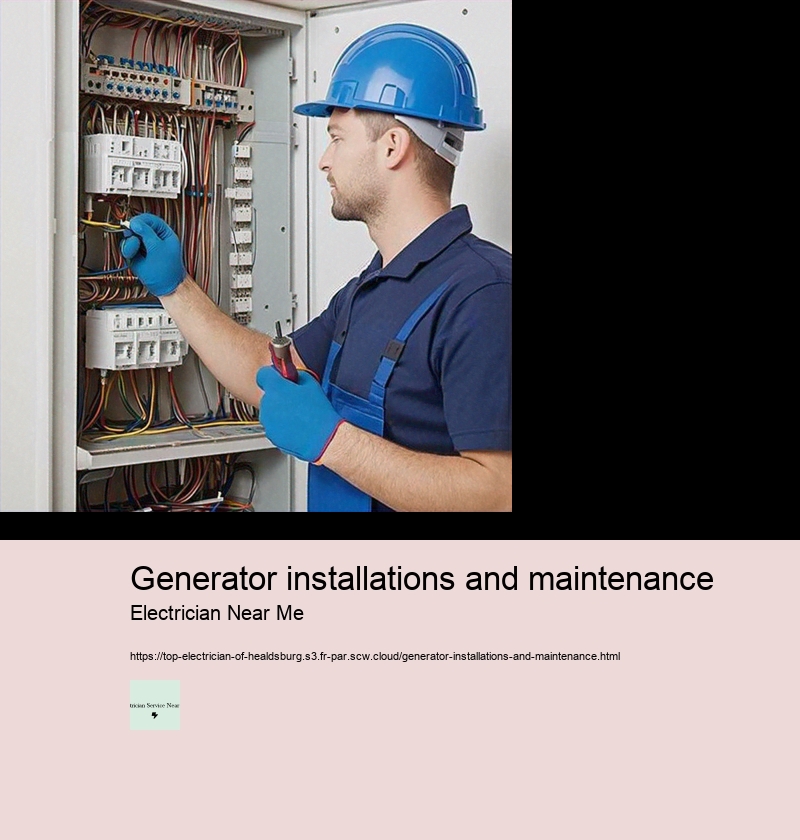 Generator installations and maintenance