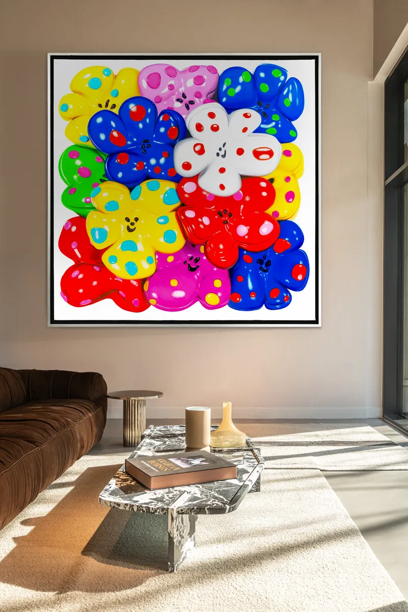 Flower III (with Dots) — Philip Colbert