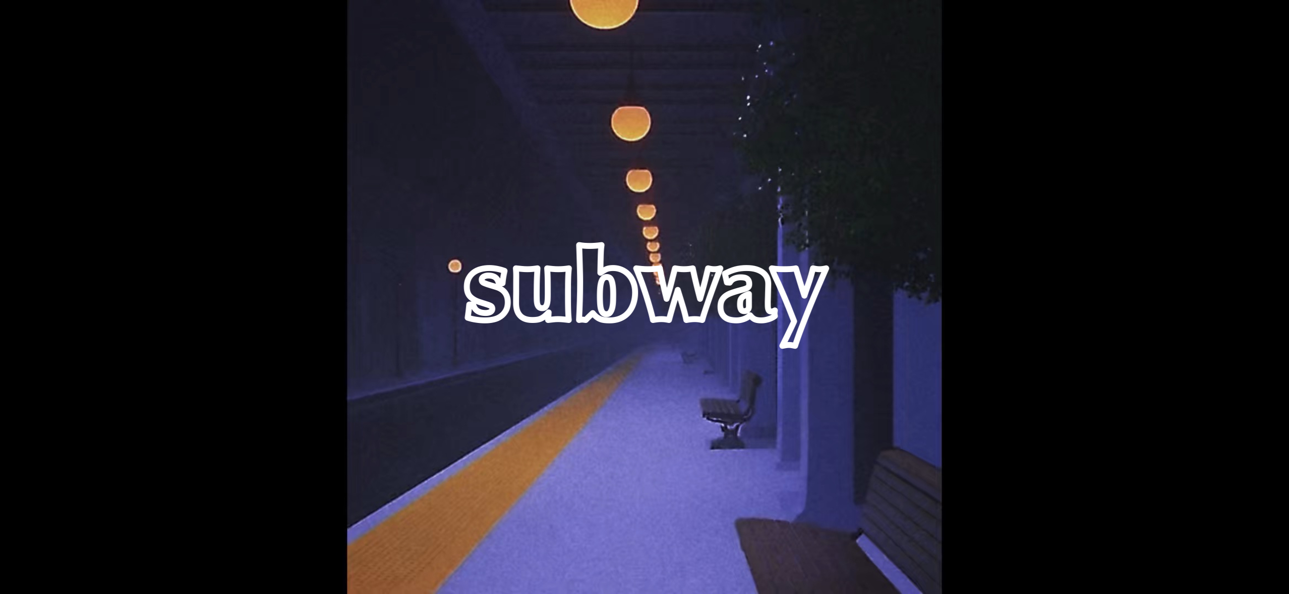 lofi × romance Type Beat "subway"