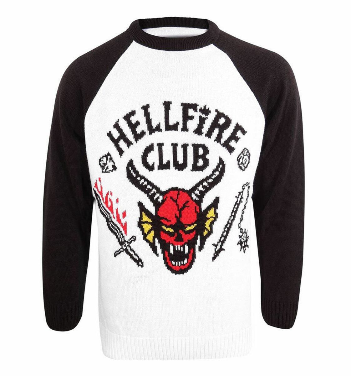 svetr Stranger things - Hellfire Club