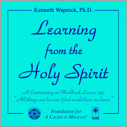 Learning from the Holy Spirit