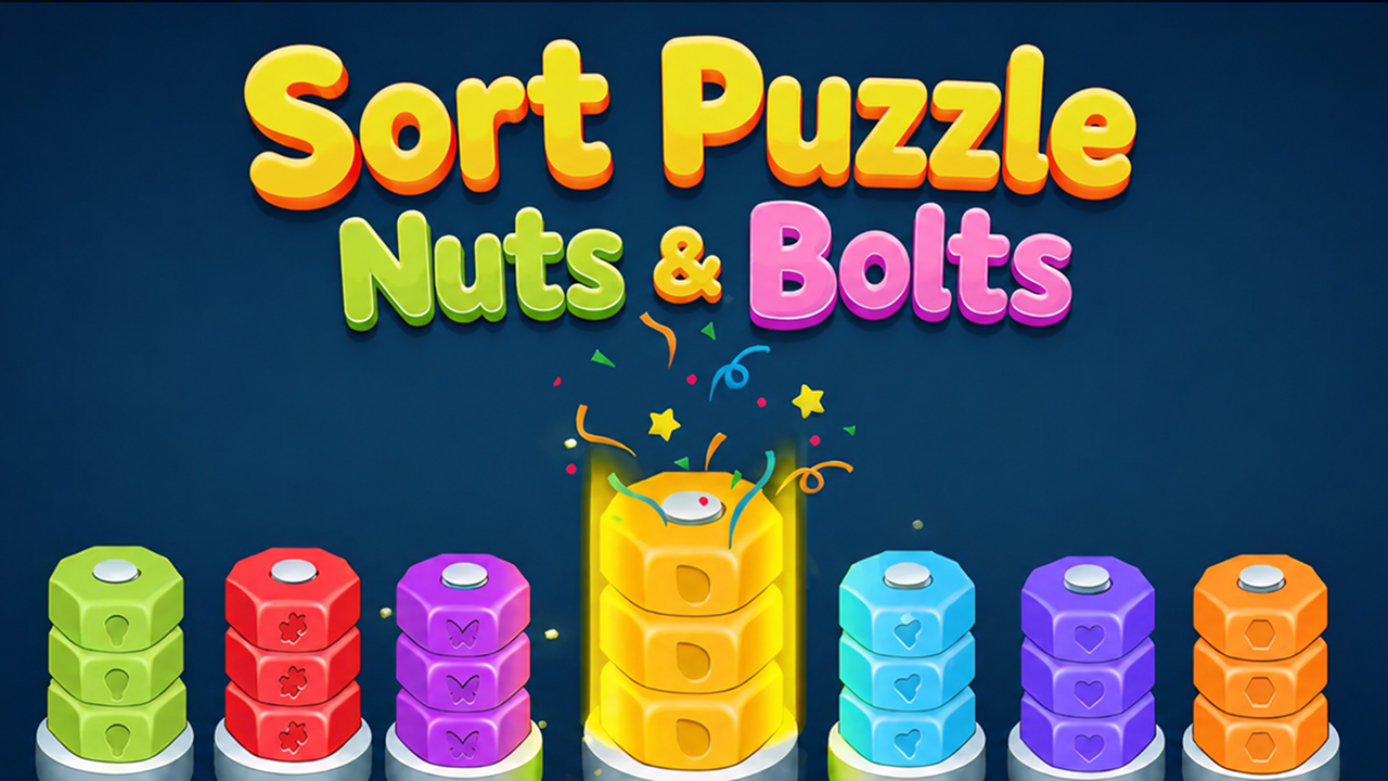 Sort Puzzle Nuts and Bolts game cover