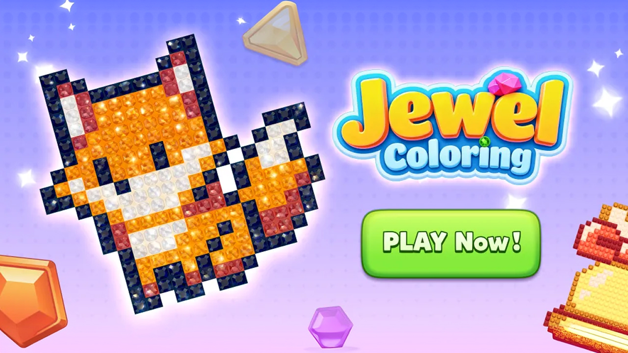 Jewel Coloring game cover