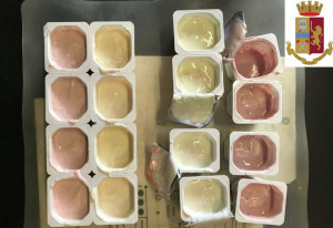 Tenta di consegnare al centro di permanenza e rimpatrio yogurt 'variegato all’hashish'