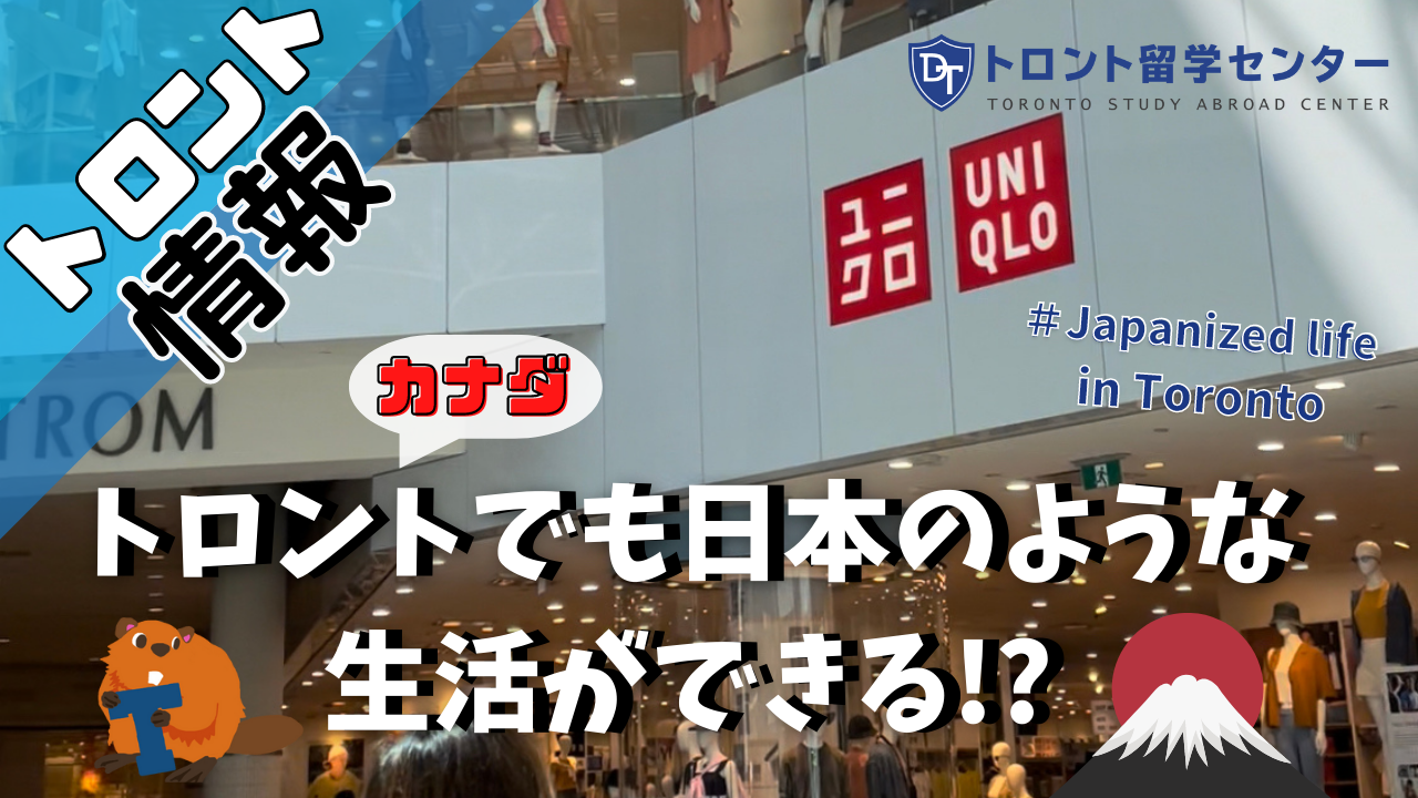 【トロント情報】トロントでも日本のような生活ができる!? Japanized life in Toronto  