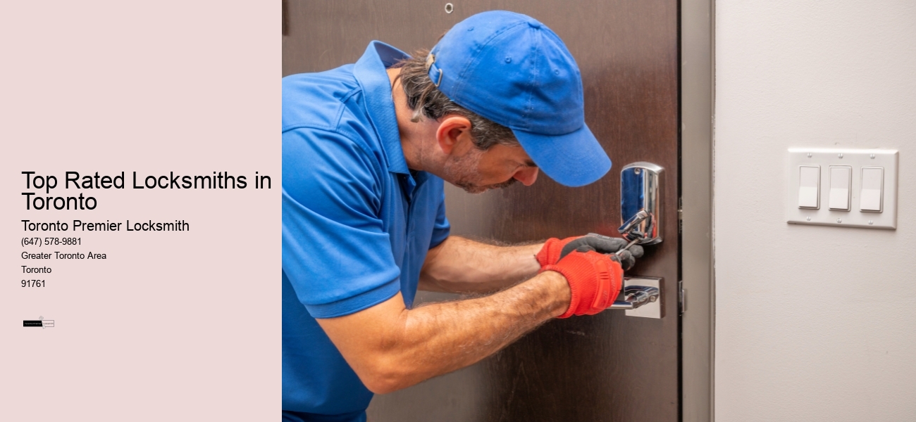 Top Rated Locksmiths in Toronto