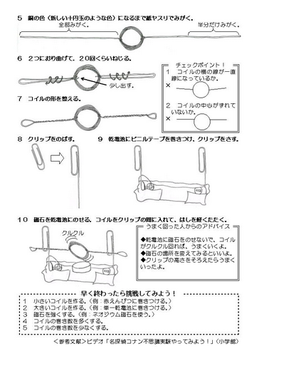 Tossランド ５分でできる 超簡単クリップモーター