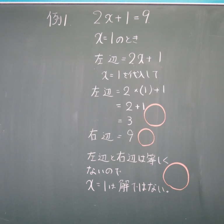 方程式の解 | TOSSランド