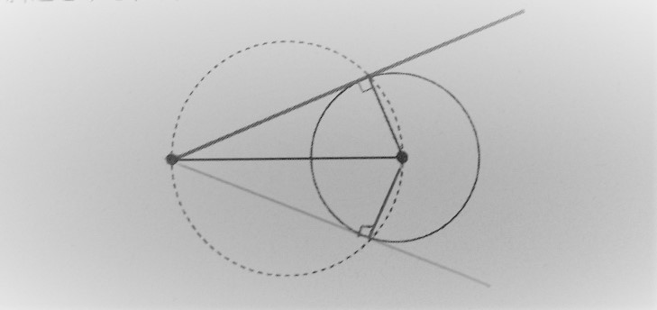 Tossランド 円の接線の作図 の基礎 基本