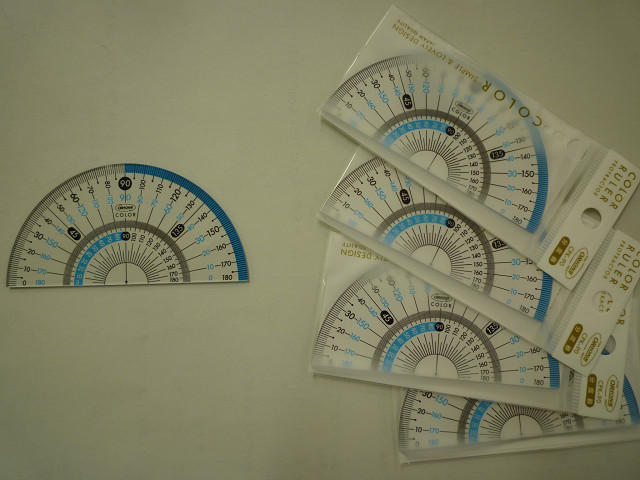 Tossランド 微差力 余白のない分度器