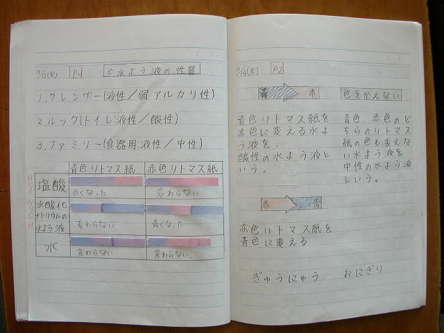 Tossランド ６年 水溶液の性質 二酸化炭素が水にとけた
