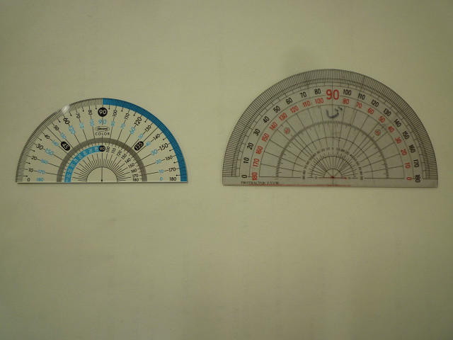 Tossランド 微差力 余白のない分度器