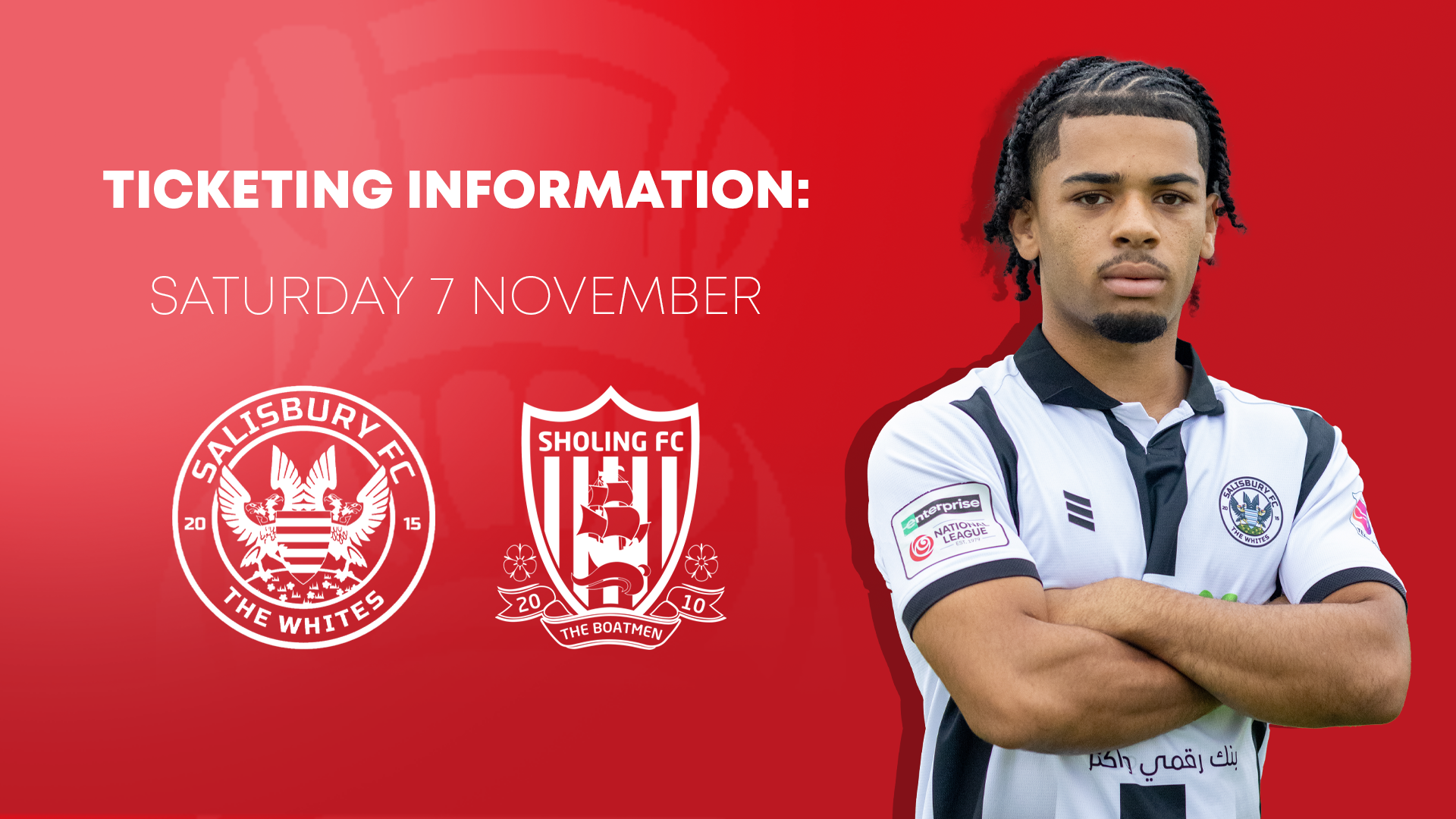 Ticketing Information: FA Cup First Round Proper vs Sholing | Salisbury ...