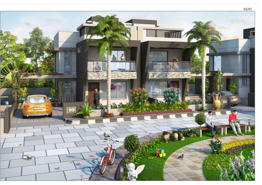 ROYAL ORCHID PHASE 2 by ROYAL INFRASTRUCTURE at BEHIND SARTHI BUNGLOWS ...