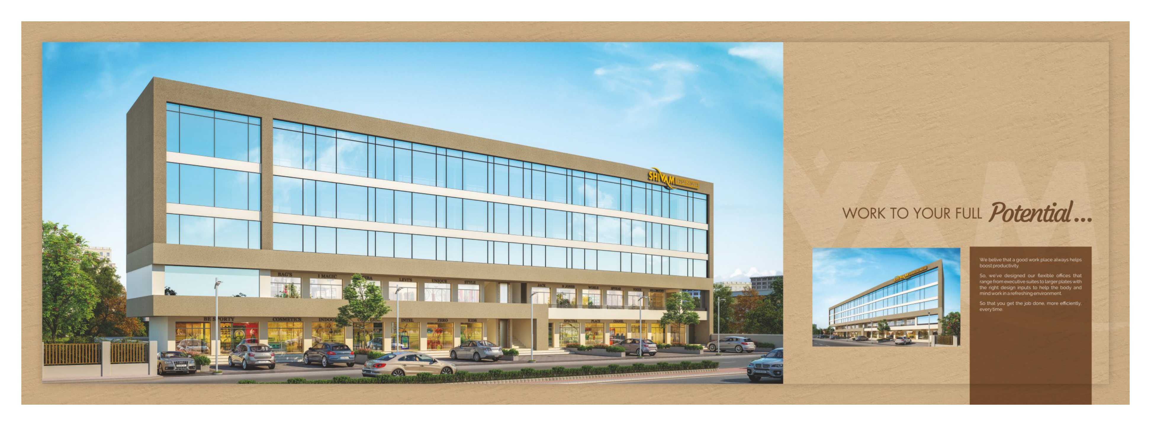 Transpect SHIVAM TRADE CENTER by KHYATI DEVELOPERS at NEAR SONAL PARK SOCIETY,OPP ...