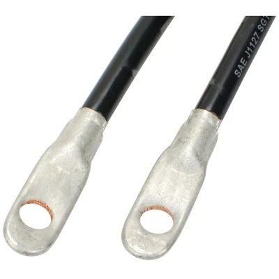 03334 JUMPER CABLE (6 MEDIDOR / INDICADOR LUG 20" NEGRO)