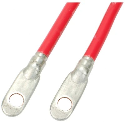 04332 JUMPER CABLE (6 MEDIDOR / INDICADOR LUG 9" ROJO)