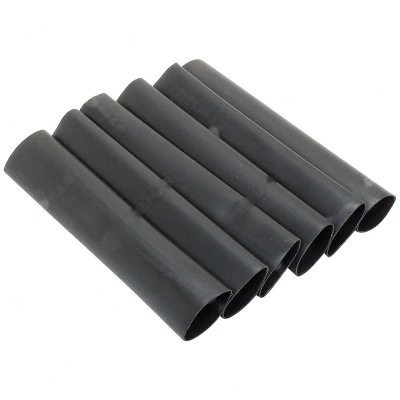05402 SHRINKABLE TUBERÍA / MANGA (NEGRO/6PK)