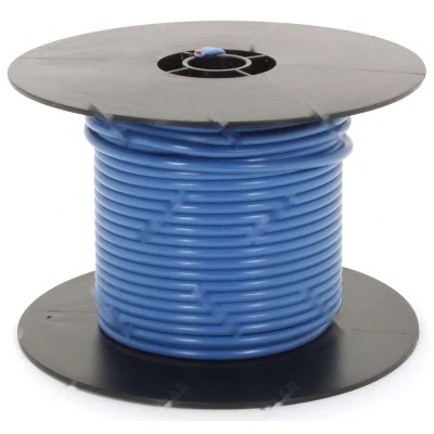 07602 CONDUCTOR CABLE ELÉCTRICO (AZUL 100')