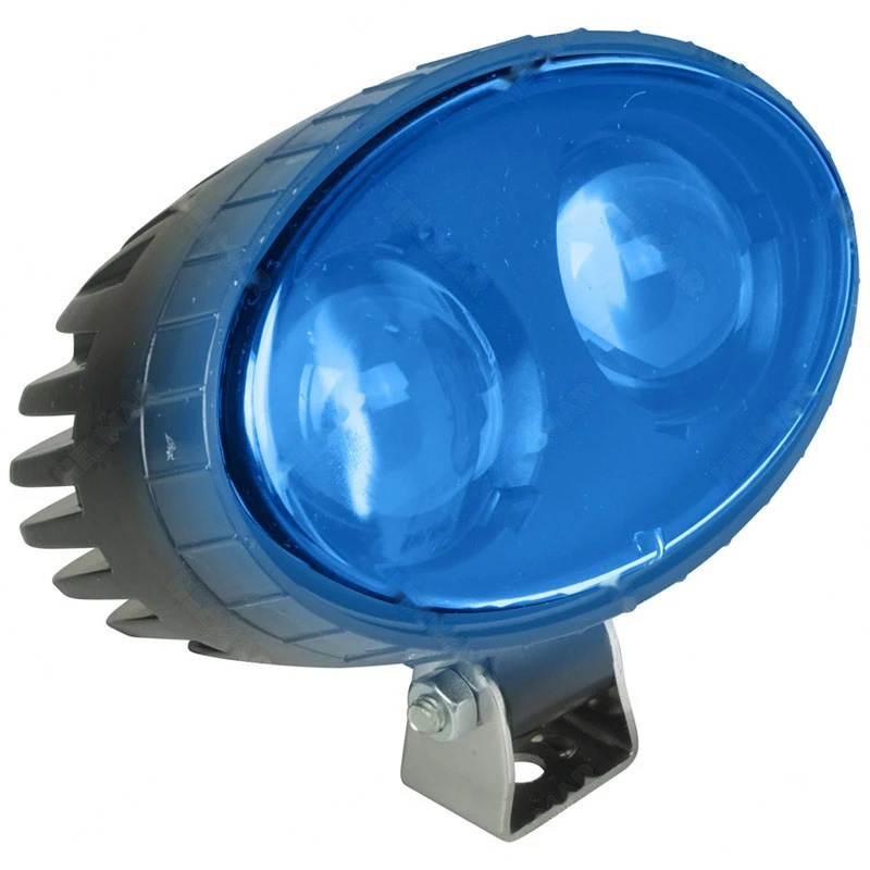 61237B SPOT LUZ / FARO (AZUL LED 10-80 VOLTIOS)