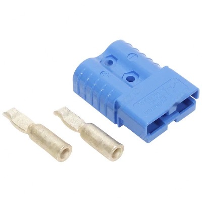 6801G3 CONECTOR CON CONTACTOS (SB120 #6 AZUL)