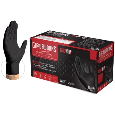 GLV-4464 NEGRO NITRILE NO POWDER (XXL)
