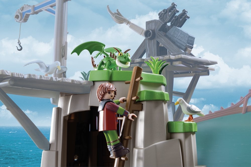 isola di berk playmobil