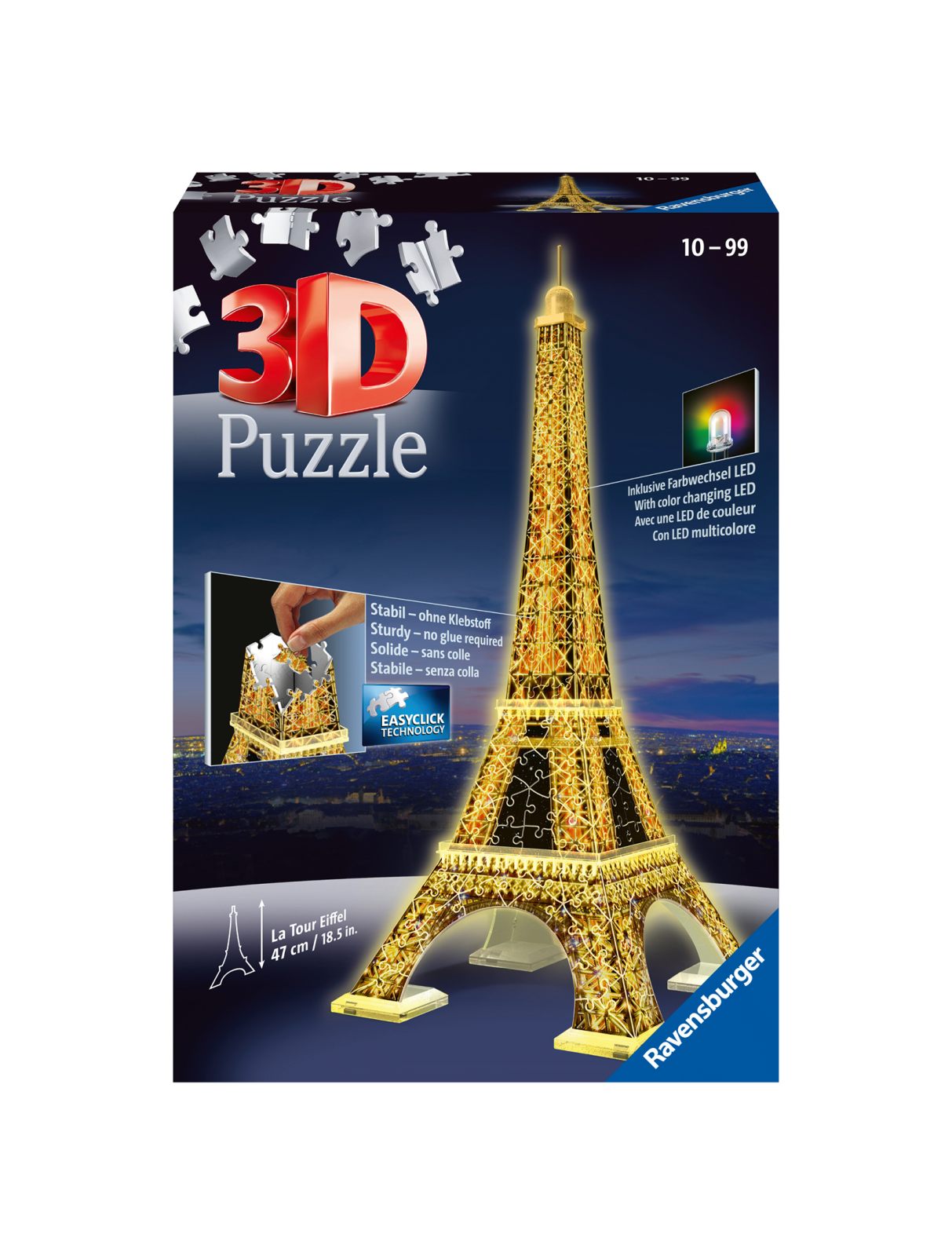 puzzle 3d tour eiffel joue club