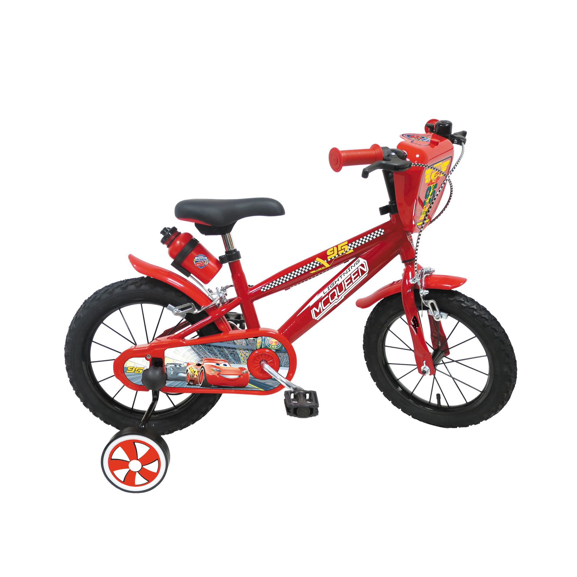 bicicletta bambino 3 anni toys rossoblu