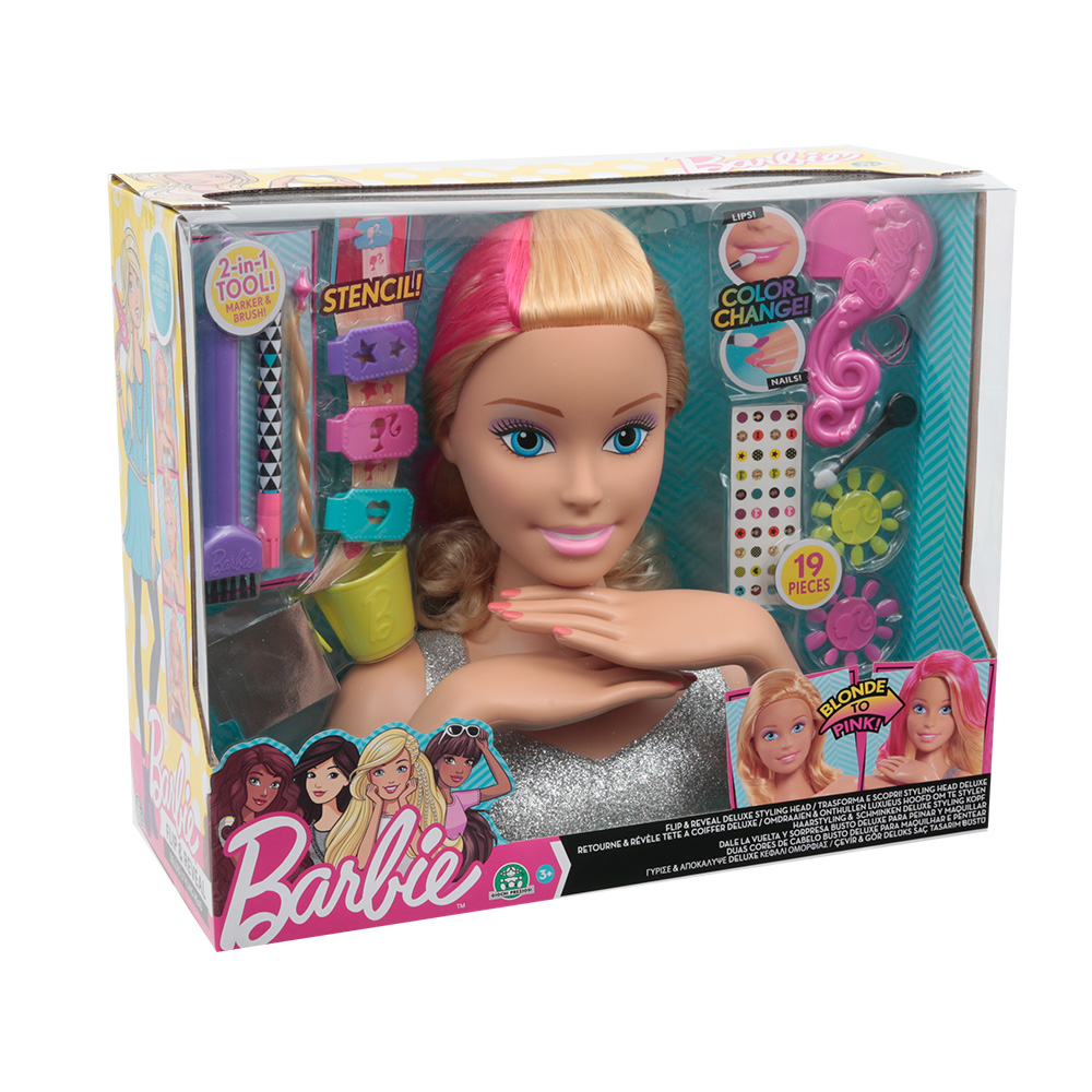 barbie styling head testa bambola da pettinare e truccare