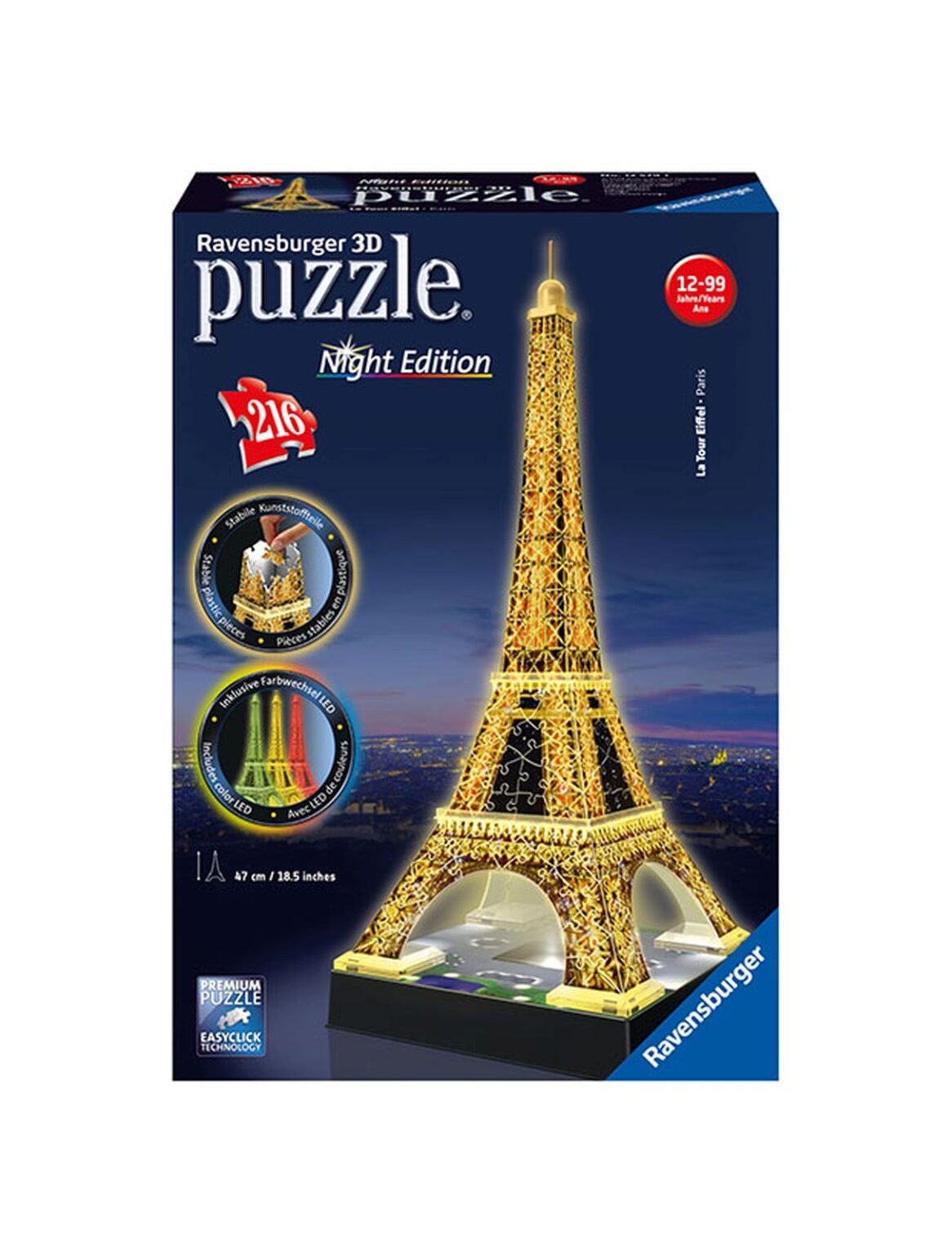puzzle 3d tour eiffel joue club