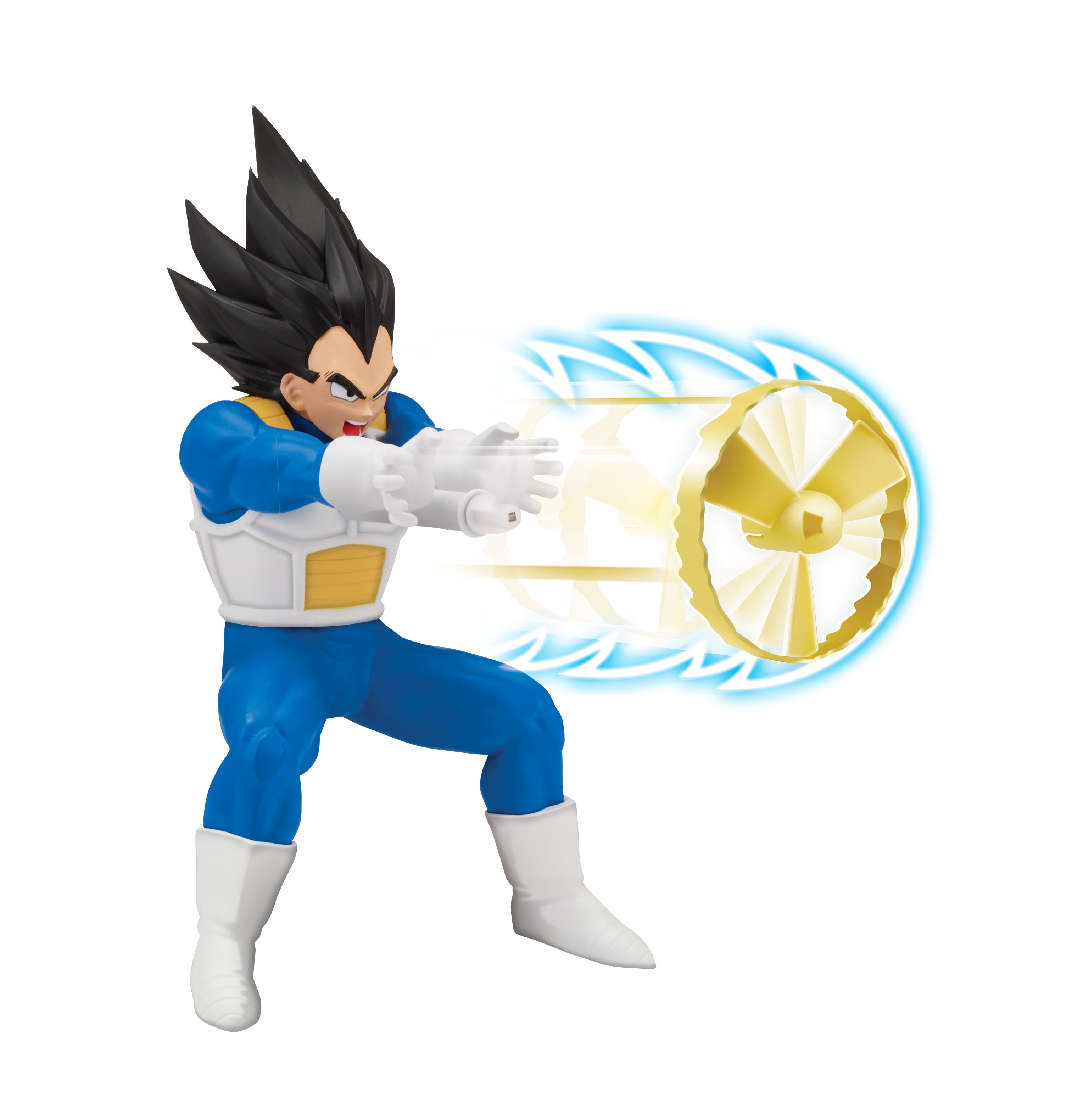 Dragon Ball Super, Personaggio 18 cm deluxe con funzione, Vegeta 