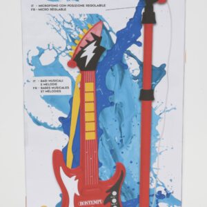 CHITARRA ELETTRONICA CON MICROFONO BOY - Toys Center - Toys Center - TOYS CENTER