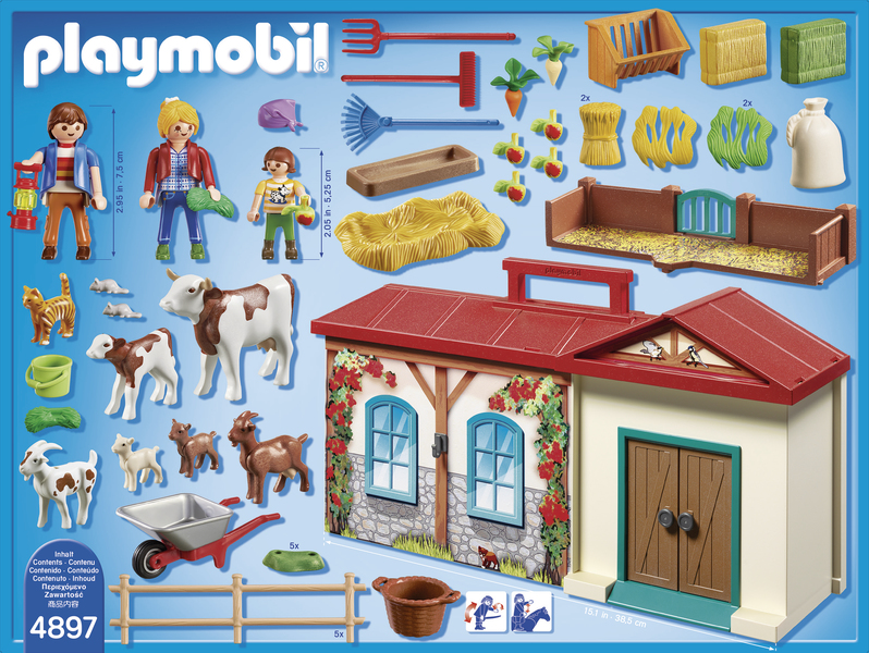 fattoria portatile playmobil