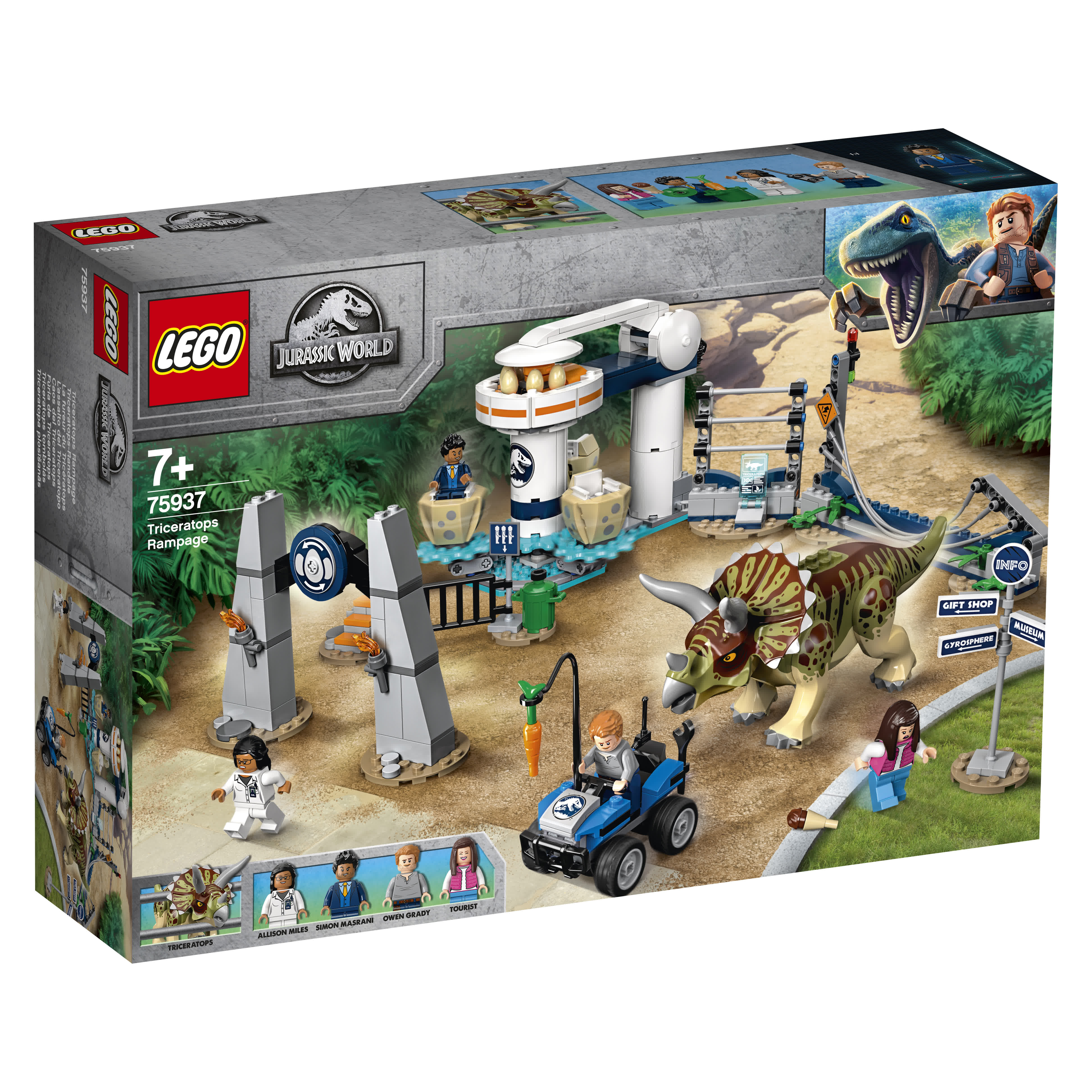 lego jurassic world giocattoli