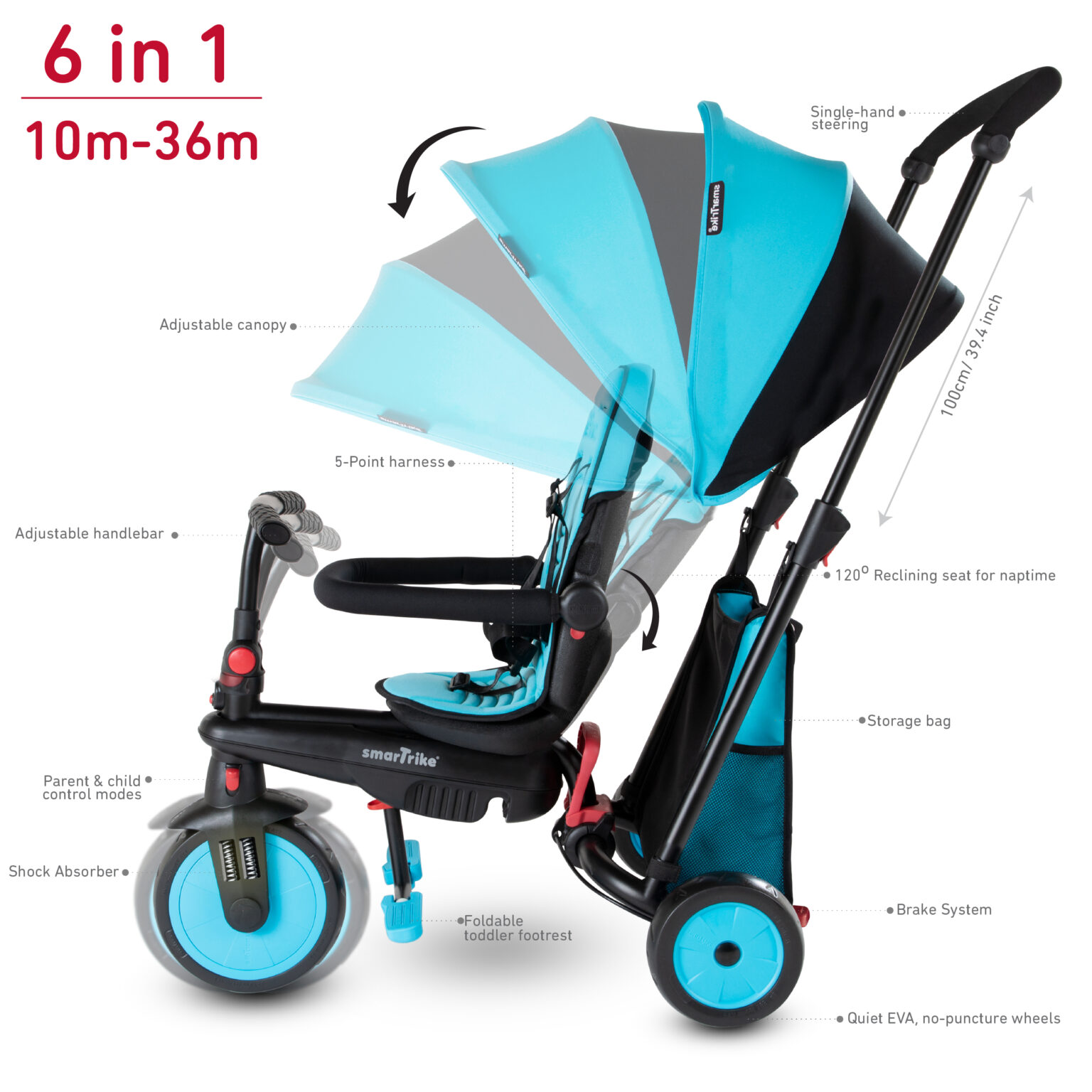 smart trike 6 in 1