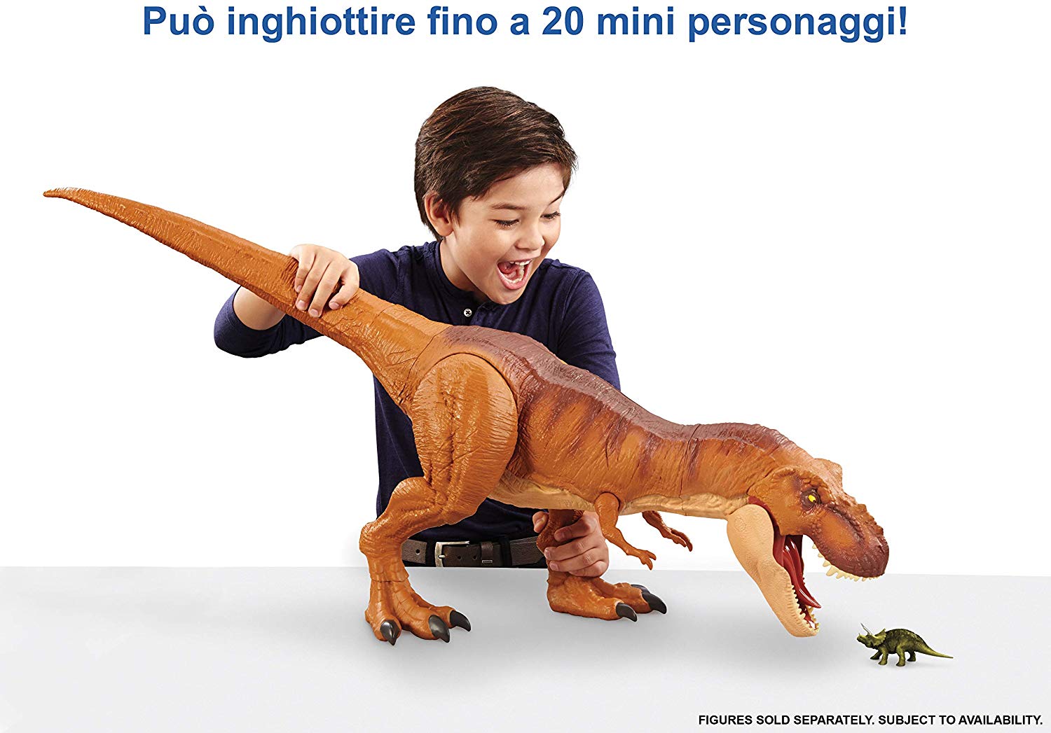 t rex giocattolo gigante