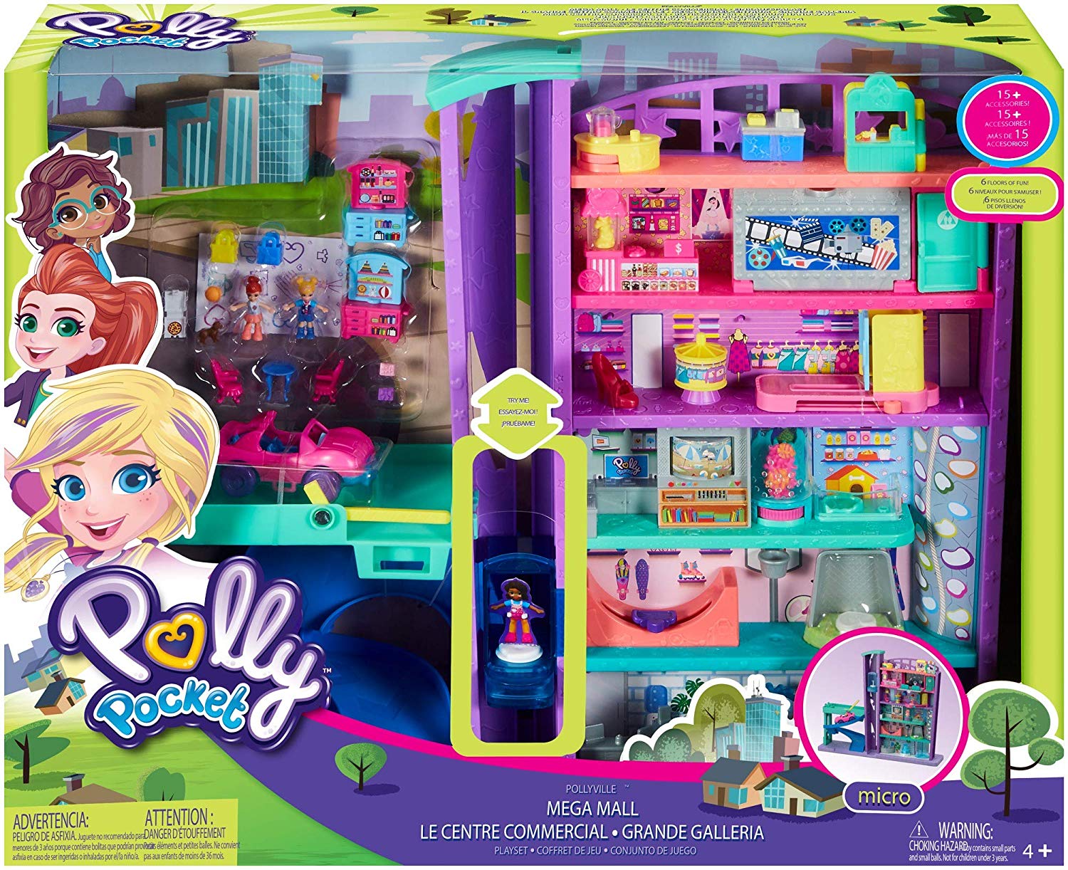 Polly Pocket - Mega Mall - Toys Center