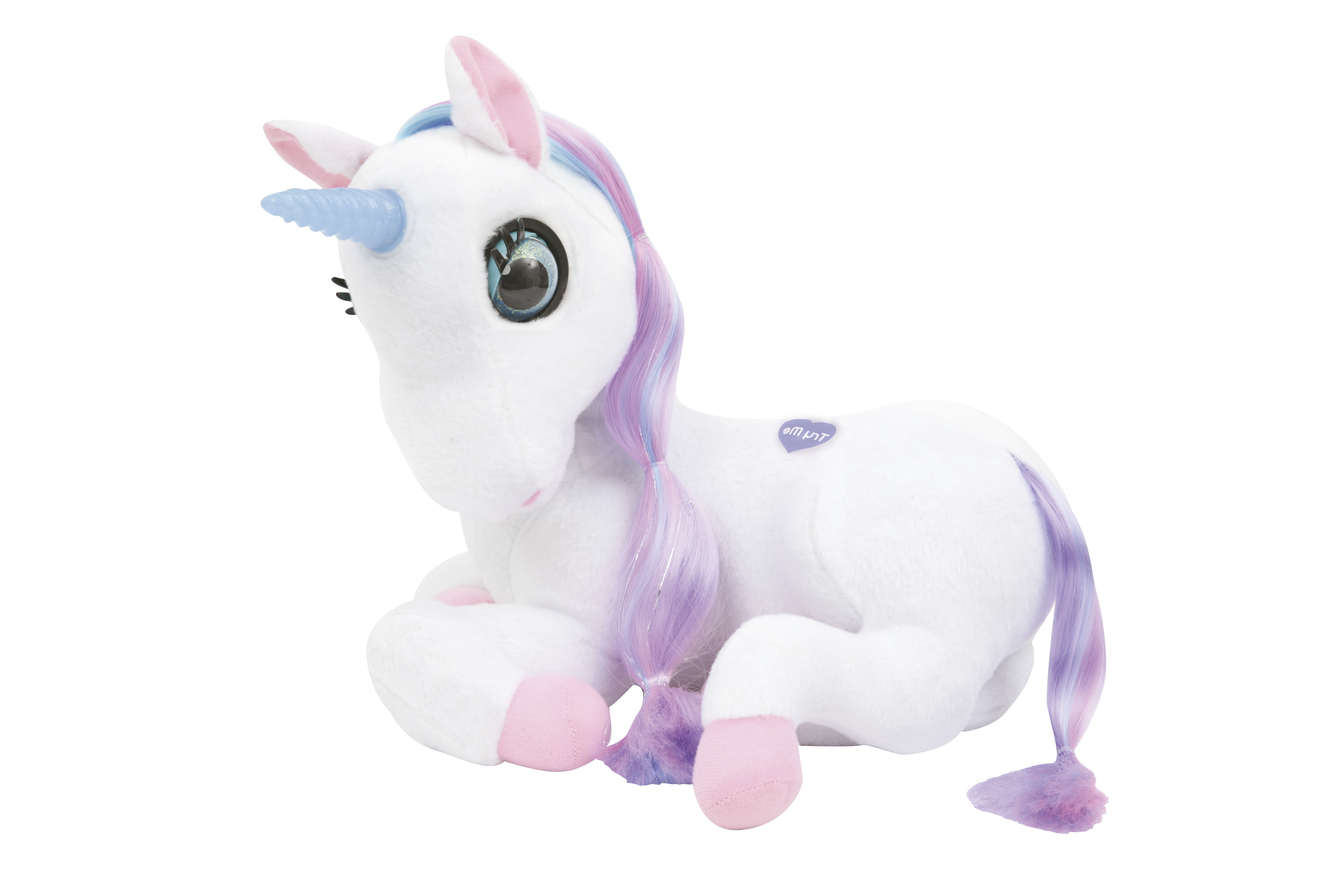 unicorno peluche interattivo