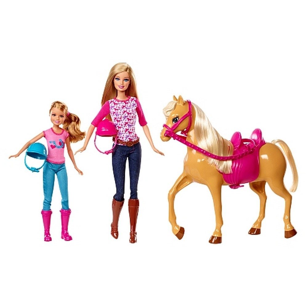 barbie a cavallo