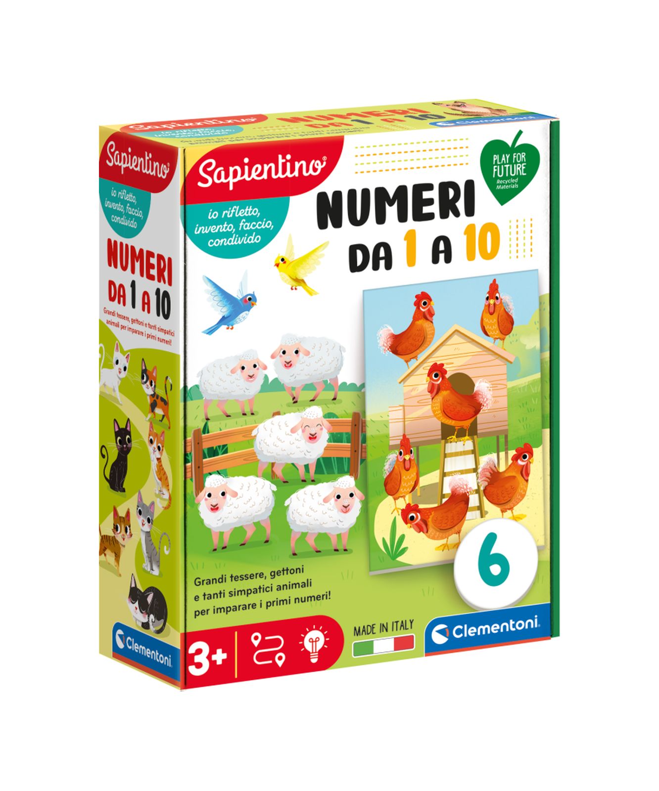 Cerchiamo di imparare numero PAIA Puzzle giocattolo educativo gioco bambini facile imparare numero 