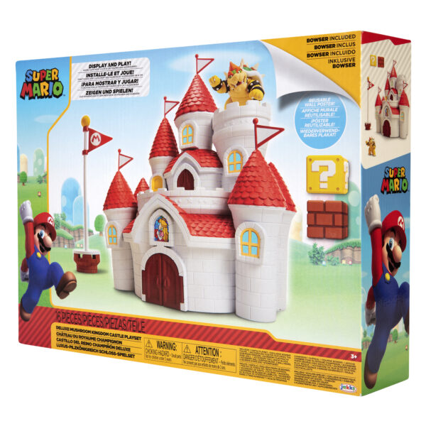 Nintendo Mushroom Kingdom Castle Playset Toys Center 6330